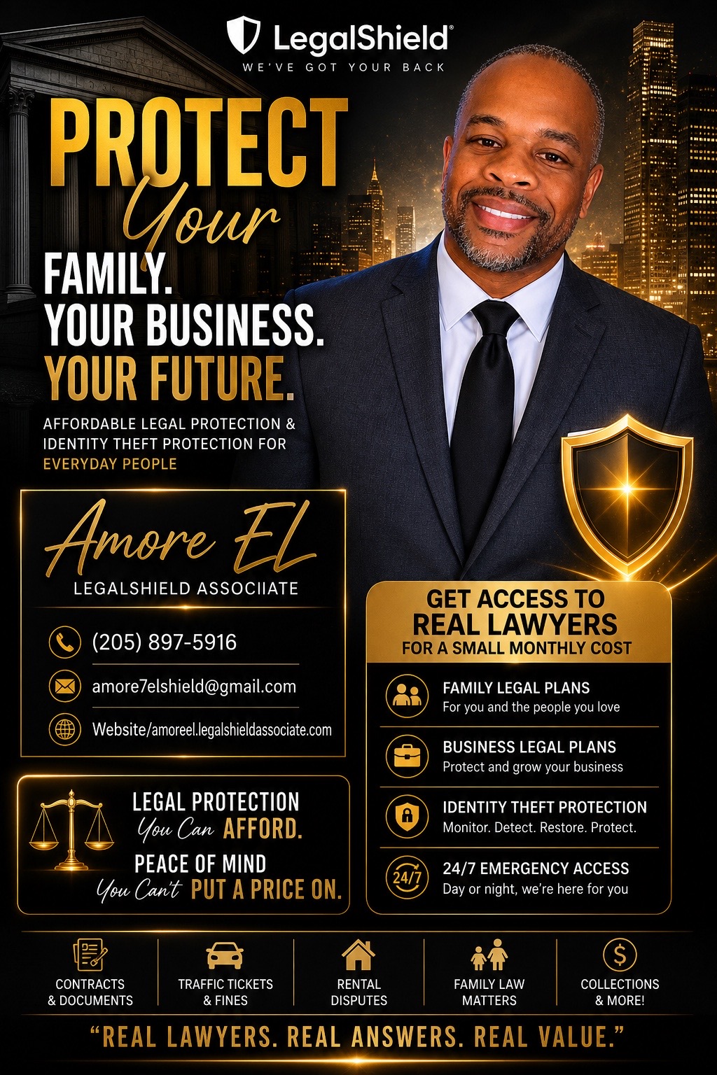 LegalShield services flyer
